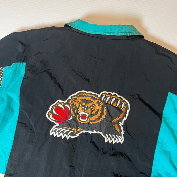 Vintage Champion Vancouver Grizzlies Windbreaker Jacket Women's XXL - Picture 3 of 9